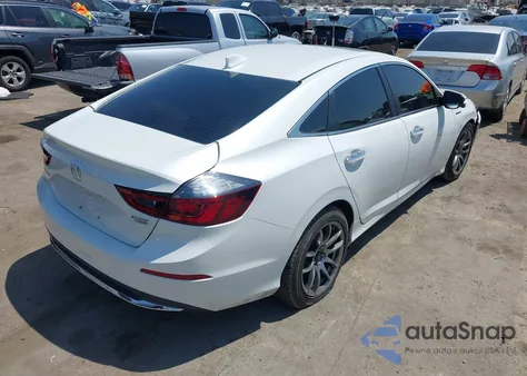 2020 Honda Insight Touring from USA, damaged, VIN 19XZE4F90LE013347